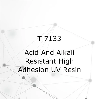Acid and Alkali Resistant High Adhesion UV Resin