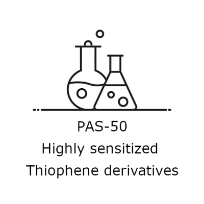Highly Sensitized Thiophene Derivatives