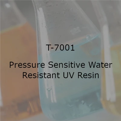 Pressure Sensitive Water Resistant UV Resin