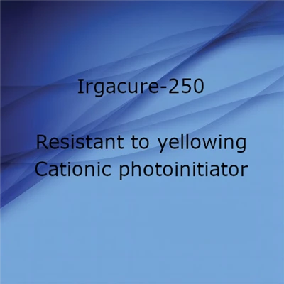 Resistant To Yellowing Cationic Photoinitiator