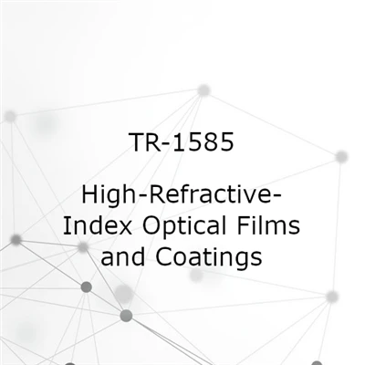 Advanced Thermosetting Resin For High-Refractive-Index Optical Films And Coatings