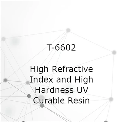 High Refractive Index and High Hardness UV Curable Resin