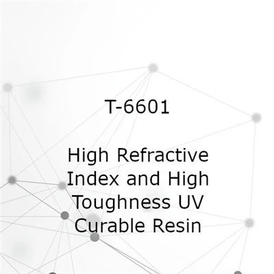 High Refractive Index and High Toughness UV Curable Resin